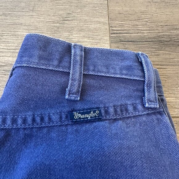 Vintage Western Wrangler Purple Jeans Size 2 Straight Leg - Picture 4 of 8